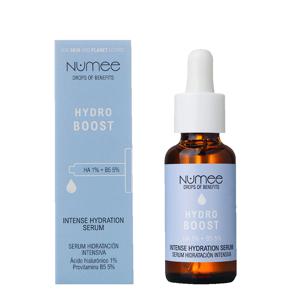 NUMEE Intense Hydration Serum with Hyaluronic Acid DROPS OF BENEFITS HYDRO BOOST – B5 HA, 30ml - Image 2