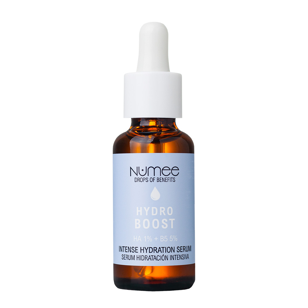 NUMEE Intense Hydration Serum with Hyaluronic Acid DROPS OF BENEFITS HYDRO BOOST – B5 HA, 30ml