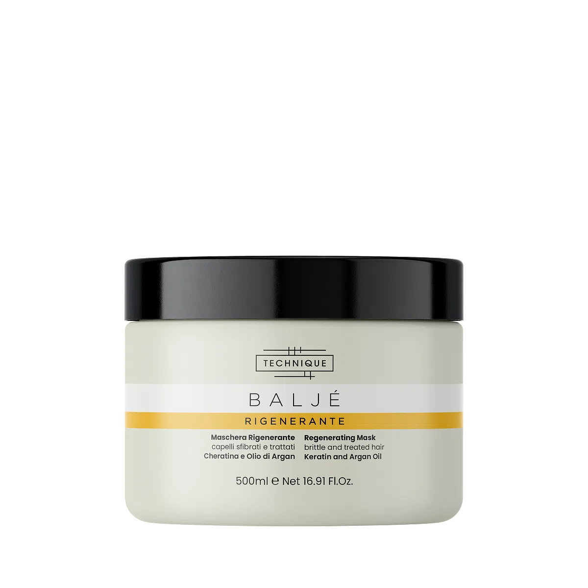 TECHNIQUE BALJÉ Keratin & Argan Oil Hair Mask, 500 ml