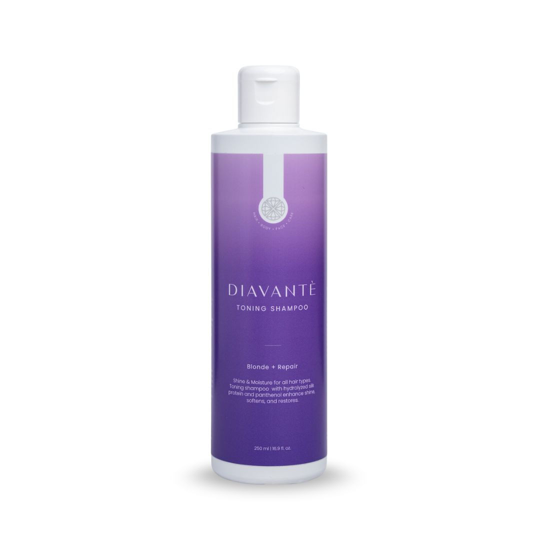DIAVANTÈ Toning Shampoo – Blonde + Repair, 250 ml