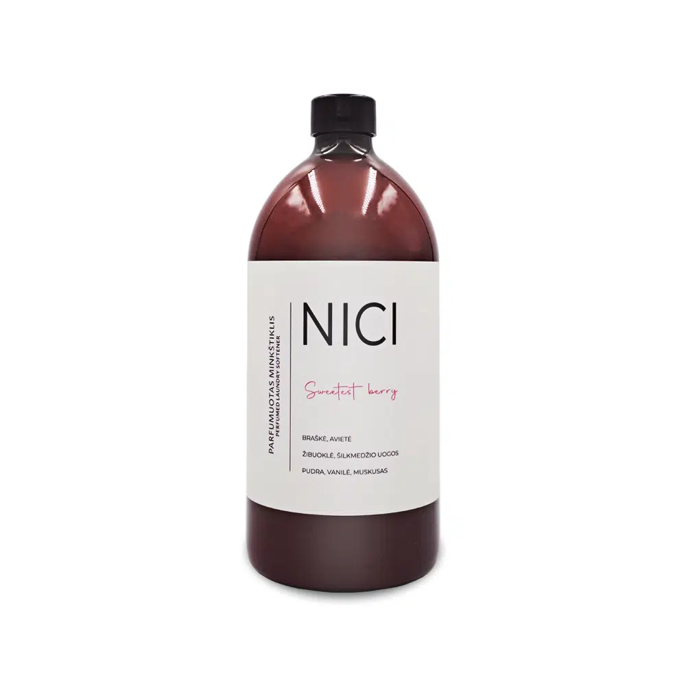 NICI Perfumed Fabric Softener SWEETEST BERRY, 1000 ml