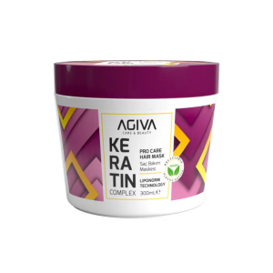 AGIVA Repairing Hair Mask Keratin Complex, 300 ml