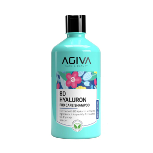 AGIVA Shampoo 8D Hyaluron for Dry, Weak & Brittle Hair, 500 ml