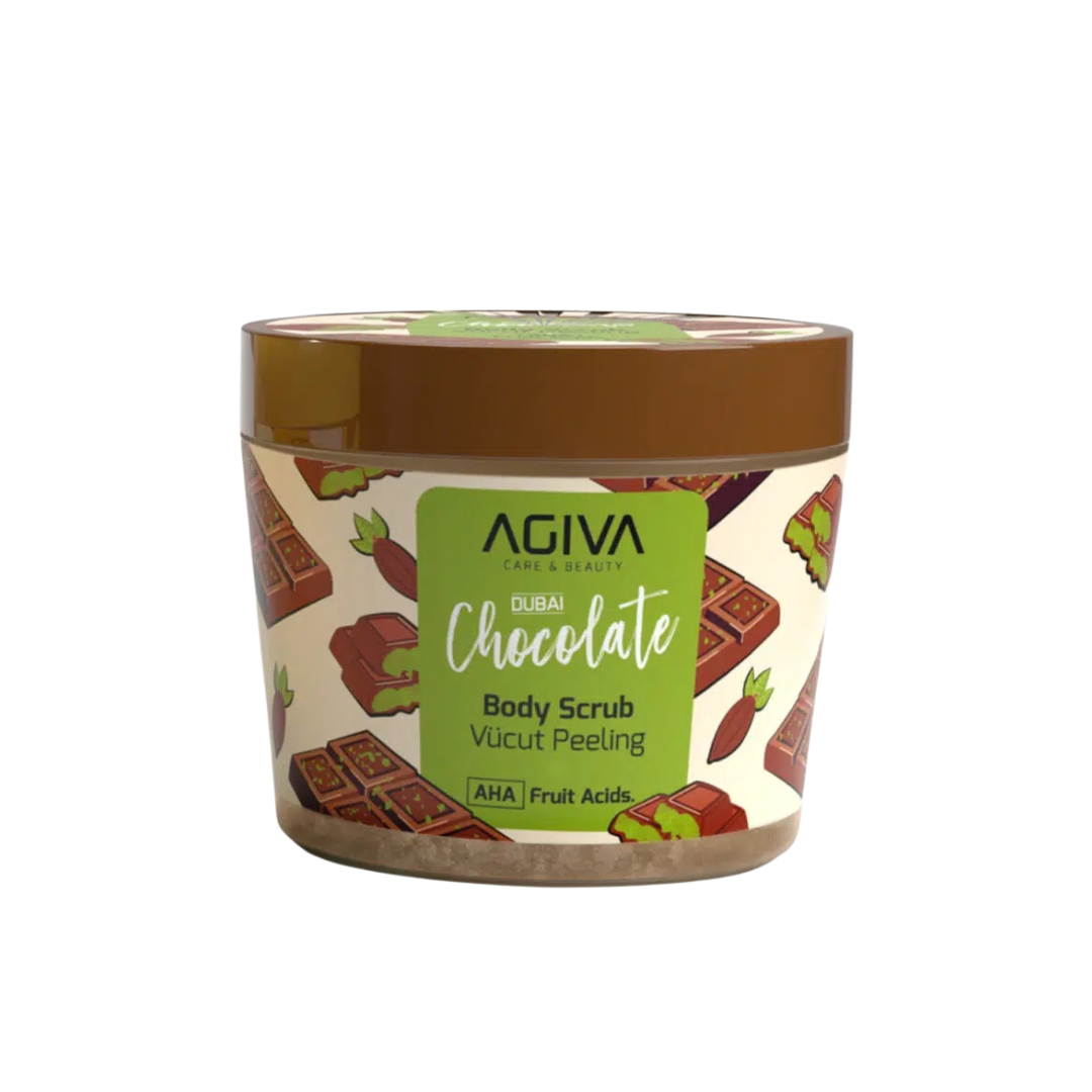 AGIVA Body Scrub Dubai Chocolate, 300 ml