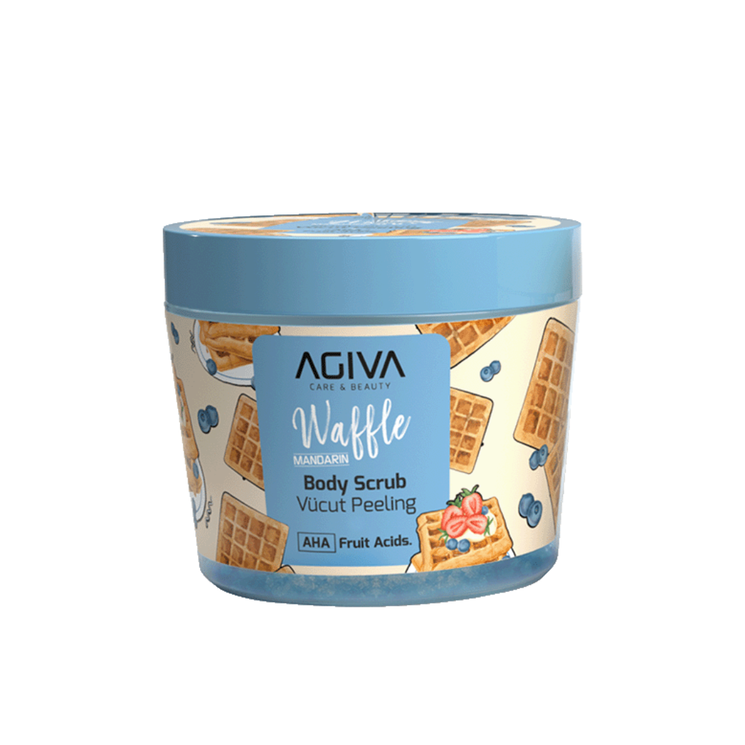 AGIVA Body Scrub Mandarin Waffle, 300 ml